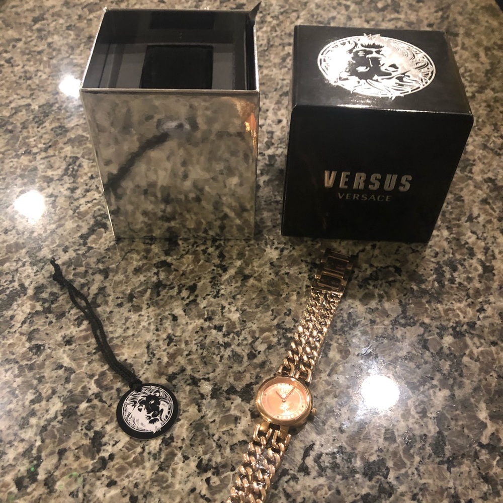 Versus Versace Rose Gold Watch